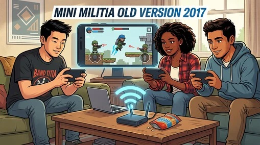 Mini Militia Old Version 2017 LAN multiplayer on Android