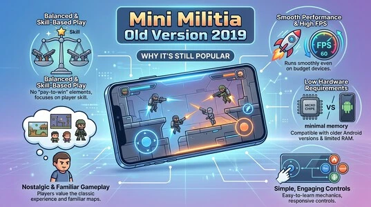 Mini Militia Old Version 2019 features and Android performance