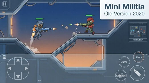 Mini Militia Old Version 2020 gameplay overview